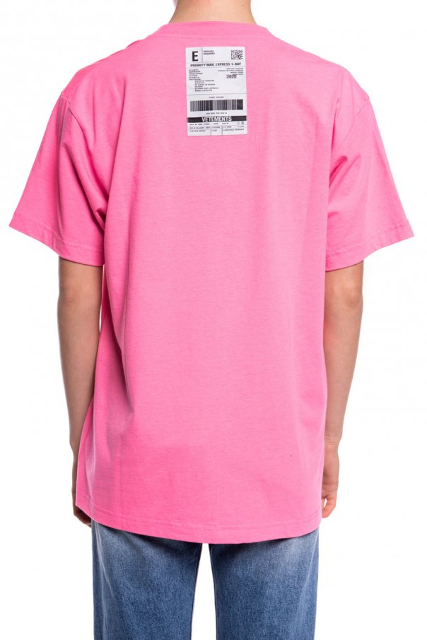 shirt - Raf Simons Candle-print short-sleeve T-shirt